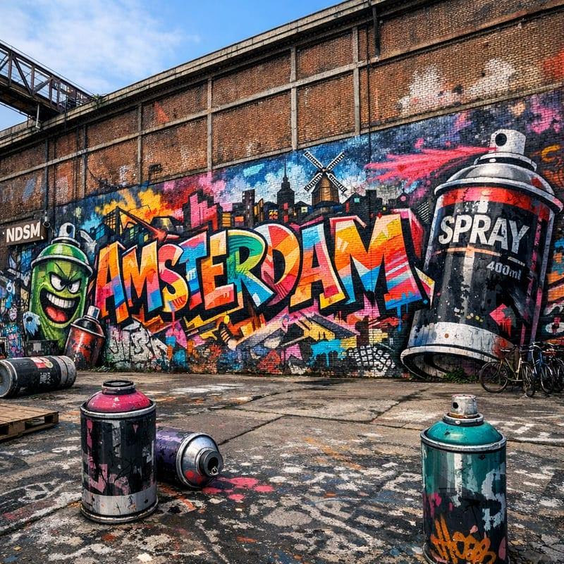 Amsterdam Street Art Walk: Underground