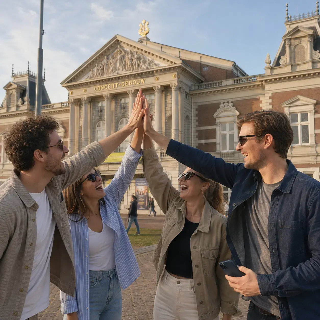 Secrets of Amsterdam Museum Quarter Self-Guided Exploration Game Tour