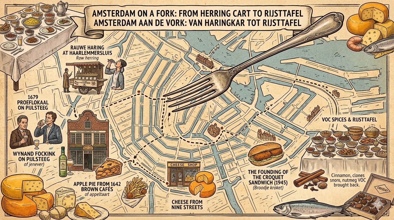 Amsterdam on a Fork: Herring to Jenever, photo 2
