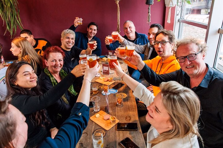 Guided Amsterdam Craft Beer Tasting with cheese and sausage, photo 2