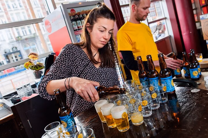 Guided Amsterdam Craft Beer Tasting with cheese and sausage, photo 9