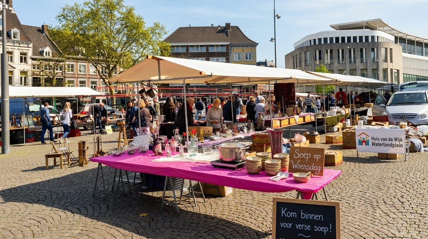 Soup on Wednesday at Huis van de Wijk Waterlandplein