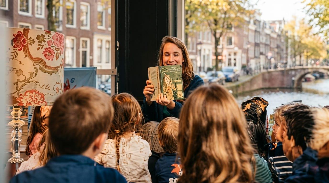 The Bookshop Kids: Een Verhalende Ochtend in Amsterdam