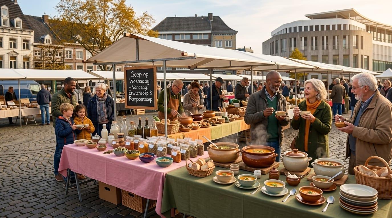 Soup on Wednesday at Huis van de Wijk Waterlandplein