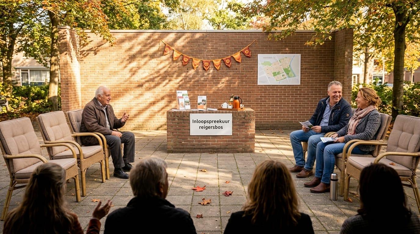 Inloopspreekuur Reigersbos: Questions, Ideas, and a Chat